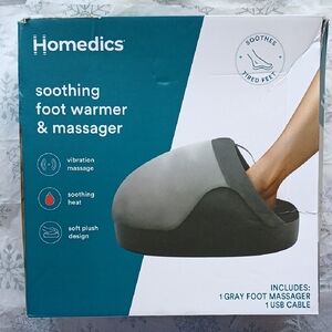 Homedics Gray Foot Warmer and Massager